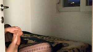 caught curvy teen moaning on monster dildo orgasm