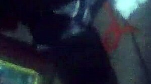 skinny latina teen slut gags on cock oral!