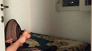 caught curvy teen moaning on monster dildo orgasm