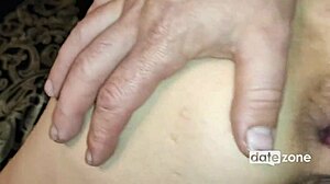 cheating wife bends over for deep anal creampie on homemade date