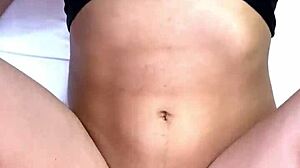 Skinny petite Latina teen with big natural tits cheats after school for tight creampie missionary pounding?