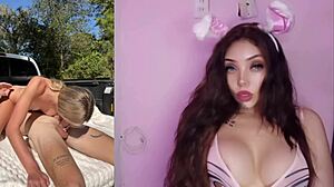 innocent skinny latina teen's first anal creampie orgasm