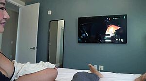 oh shit my bratty pinay stepsis jasmine teaa i fucked n creampied her deep