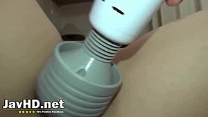 naughty asian couple ramps up dirty toy play with creampie blowjobs