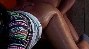 Dirty Old Boss Fucks Chubby Latina Slut for Promotion Oiled Big Tits