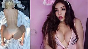 innocent skinny latina teen's first anal creampie orgasm