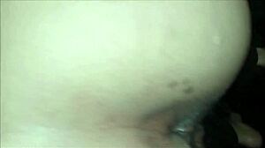 he yanks my hair shoves monster cock up my fat latina ass while my huge natural tits bounce wild