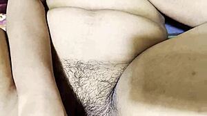 college girl fingers saggy tits pussy in dirty bathroom solo