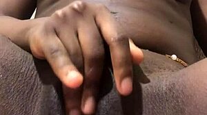 horny babe fingers wet pussy to creampie orgasm homemade