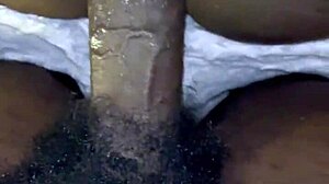 Wanna see my pregnant fat wife's coochie creaming on my stroke?