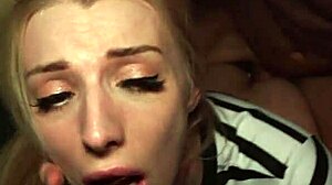 blonde roomie pops in for anal