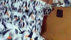 neighbor sneaks with young wife in short dress