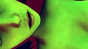 giantess tall cartoon swallows ass in deep anal vore unbirth