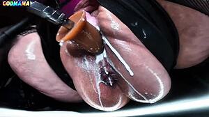 horny godmama hairy wet cunt needs stretched pushed