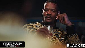 Blacked BBC Hungry MILF Serenity Cox First Gangbang Deepthroat Pounding