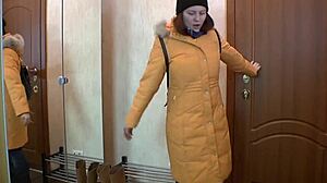 ripping off my jeans to show hairy pussy after sweaty walk homemade brunette teen moan! BEAUTIFUL STRIPTEASE