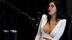 Leticia Braga's sheer red sympathy opens wild clinic fuck doors