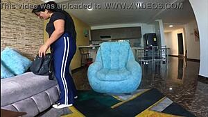 i haven't seen stepsis so long squeezing her white booty now