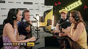 alexis fawx and alexis tae scream as buttholes get stuffed in wild brazzers orgy!