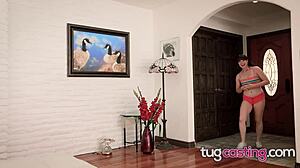 alison rey handjob tug casting quickie interview debut