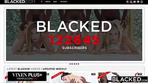 Blacked BBC Hungry MILF Serenity Cox First Gangbang Deepthroat Pounding