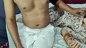 Fucking Desi Horny Bhabhi Doggy Style at Home by Best Friend's Huge Cock Closeup