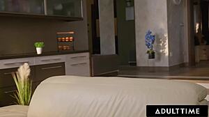 sexy blonde angelika grays first hard dp with neighbors