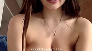 Chubby Babe's Massive Tits Heave Boldly