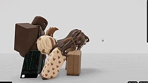 roblox black dude with monster bbc fucks slutty big ass 😈🍆💦