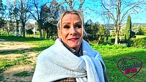 Sexy French Milf Victoria 47 Ignites with Heat