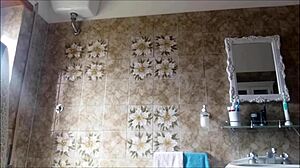 now my huge nerd ass red spanked bathroom miniskirt