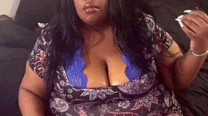 ava knightly poses big tits claps ass buttplug music