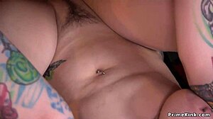 Bound Busty Babes Endure Rough BDSM Threesome Spanking