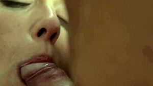 Blonde euro babe footjob handjob facial oral hd fetish.