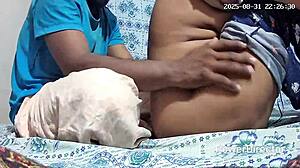 Indian Dasi Bahabi Craves Dewar's Monster Black Cock Deep in Saggy Tits Sex