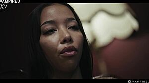 Black Vampire Dominates Big-Titted Latina Slave in Interracial Lesbian Frenzy!