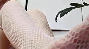 Mistress Elza Koms hides fetish feet secrets intriguingly