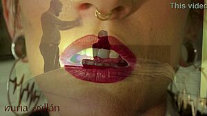 Latina Wife Endures Lezdom Anal Training Deepthroat Huge Strapon Assault