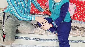 desi housewife's tight ass gapes from husband's rough bareback doggystyle pounding hindi moans.