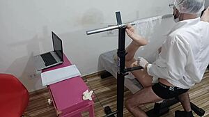 i get examined deep by naughty gynecologist in hospital