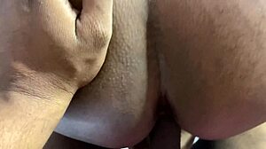 Stepsis's Pussy Peeks Through Ripped Pants So Bro Fingers Her to Squirting Fuck