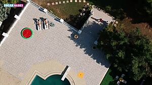 Oiled Lesbians Rubbing Wet Pussies to Explosive Orgasms!