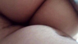 caught my neighbor on table while hubby worked