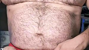 Ezsosa flaunts her curvy body flashing uncensored monster cock tease in bedroom