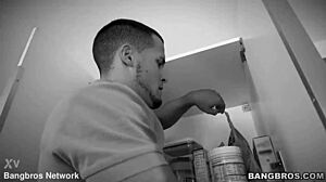 hey stepmom, show us how to handle a milf threesome facial cumshot right?