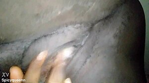 Raw black mama's huge tits in lesbian mommy action.