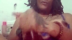 Trans Stepfather Ravages Sleeping Crossdressing Girl in Wife's Bed