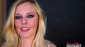 Cutie Mya Sucks Cock Bent Over Banged Facial Cum Swallow