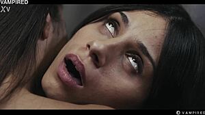 Black Vampire Dominates Big-Titted Latina Slave in Interracial Lesbian Frenzy!