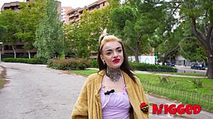 First Anal For Lady Medusa! Big Black Dick Fucks Ass Can I Take It?